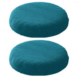 Stoelhoezen 2 PCS Sofa Cushion Wasbaar Tafelkleed Dinerset 4 Bank Per USO Round Linen Copertura Della