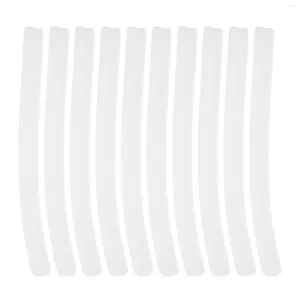 Couvre de chaise 20 PCS Grippers Furniture Mousse Anti-Skid Strip Canapa Striches Gabe Accessory White