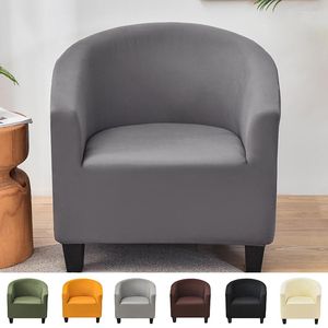 Housses de chaise 2023 couleur unie housse de fauteuil unique Relax Stretch Seater Club canapé housse pour salon canapé protecteur