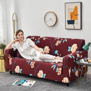 Stoelhoezen 2024 Elastische Bank Voor Woonkamer Geometrische Fauteuil Gebreide Maïs Raster Stof Kussenovertrekken Protector Home Decor