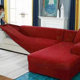 Couvoirs de chaise 2024 Couverture de canapé élastique simple Coton et lin