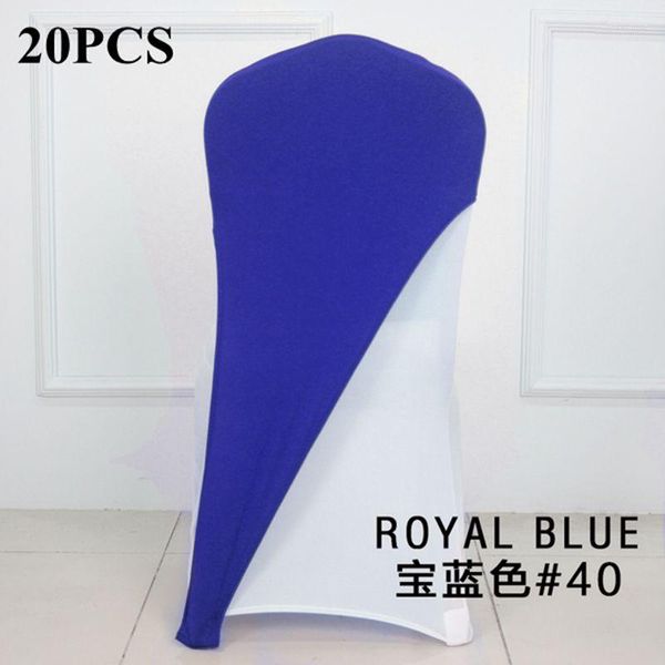 Housses de chaise 20pcs Lycra Spandex Cap Cover pour la décoration d'événement de mariage