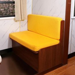 Couvre-chaise 2pcs / ensemble Elastic Polar Fleece RV Dining Cushion Cover Camping Car Banc Slipcover Meubles Protection Home Decor