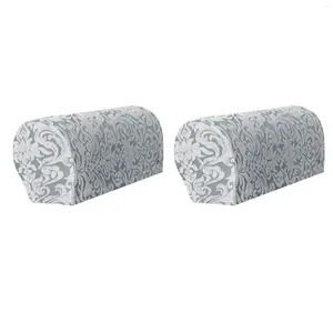 Couvre-chaises 2pcs / ensemble Soupable maison Soft confortable meubles de fête Protecteur élastique de salon Solid Office Couverture du bras