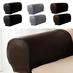 Couvre-chaise 2 pcs canapé accoudoir canapé à poussière imperméable étalé résine soft