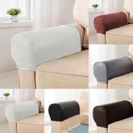 Couvre-chaise 2 pcs Soft Sanda Coup de canapé à poussière imperméable Salpey PU Resin Couvercle