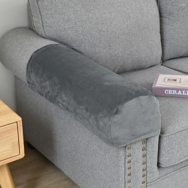 Couvre-chaise 2 pcs Stretch Accounty Polyester bras pour chaises canapé canapé en fauteuil