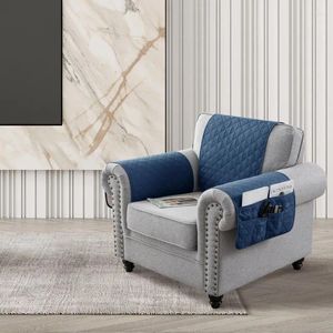 Stoelbedekkingen 3 PCS Recliner Slipcovers Hoofdsteun beschermerbeschermer met zakken deksel