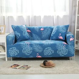 Stoelbedekkingen 37Floral Printing Sofa Cover Flexible Stretch Big Elasticity Couch Loveseat Corner Slipcover Cogines Para