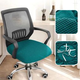 Stoelhoezen 45-48 cm Office Stretch Spandex Anti-Dirty Computer Seat Cover verwijderbare slipcovers voor stoelen