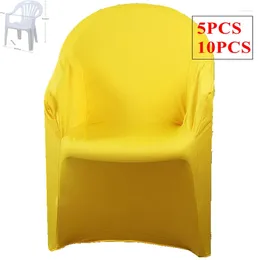 Chair couvre 7 couleurs Lycra Spandex Arm Cover Wedding for Event Party El Decoration