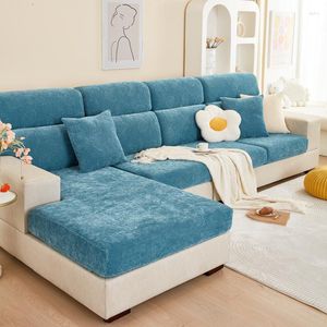 Cubiertas de silla Cubierta de sofá elástica ajustable para sala de estar Chaise Lounge Extensible Convertible Protector Sofá Cojín Asiento de esquina