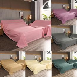 Couvre-chaise Couvre anti-poussière en tissu housse de lit soupfère de lit molle mobile meuble de garde à poussière multifonctionnelle maison