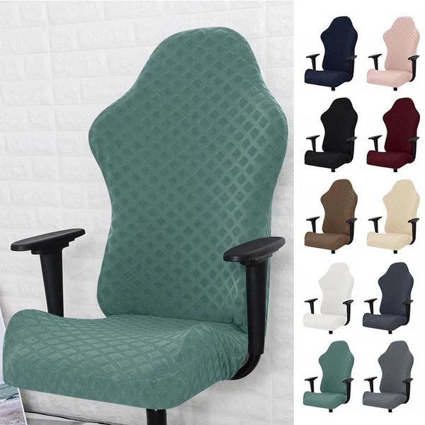 Couvre-chaise Couvre les sports électroniques anti-rayures Couvre-toile étendue fauteuil avec canapé de coussin de siège Couleur solide