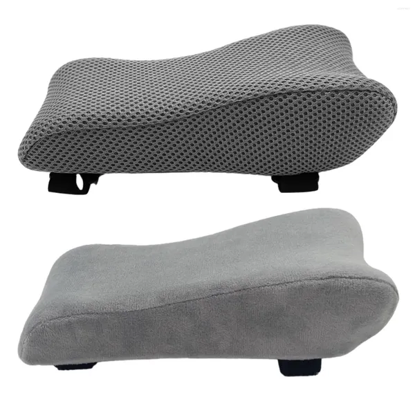 Cubiertas de silla Almohadillas para brazos Oficina Reutilizable Reposamuñecas Cubierta desmontable Accesorio Almohada Cojines para reposabrazos