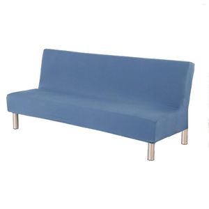 Stoelbedekkingen armloze futon cover bank matras bed slipcover meubels beschermend voor L-vormige banken