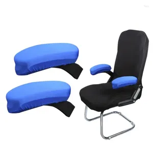 Couvre-chaises accoudons accoudoirs confortables à mémoire ergonomique mousse à carré-poussière de repos de repos de repos se soulagement des coudes pour chaises de bureau à domicile