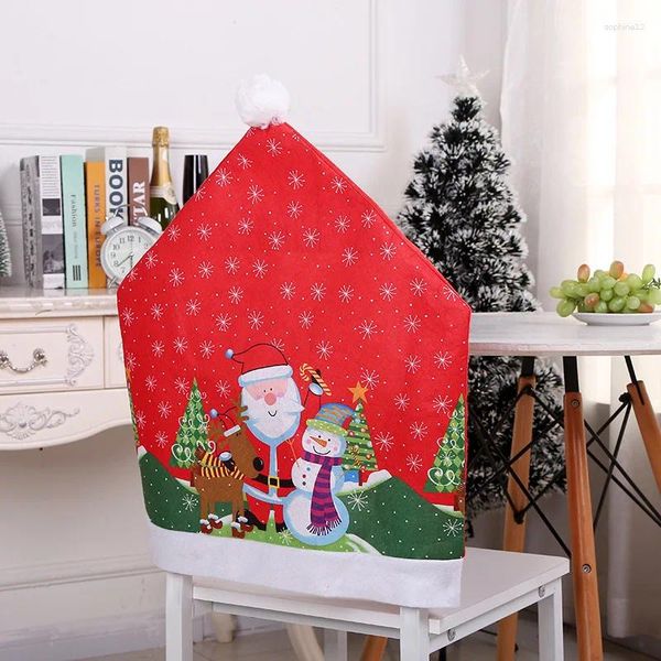 Couvre-chaise Bei EST décorations de Noël couvrez les cadeaux de décoration de maison