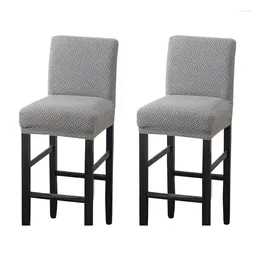 Cubiertas de silla Big Deal Reutilizable Pub Taburete Taburete Slipcover Stretch Extraíble Lavable Comedor para la cocina