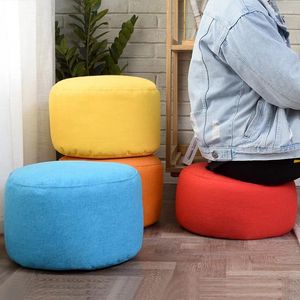 Stoelbedekkingen Big Soft Micro Suede Stand Bag Sofa Cover vouwkrukkruk Jumbo comfortabel ontspannen woonkamer stoel kussen