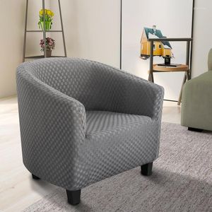 Stoelbedekkingen Blue Single Seat Bankes Couches Club Tub Cover Fauteuil Couch Furniture Protector Slipcovers voor woonkamer