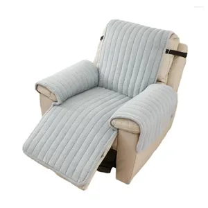 Couvre-chaises couverture de canapé bleu coussin en peluche tissus doux et confortables améliorent le mobilier beauté d'entretien facile