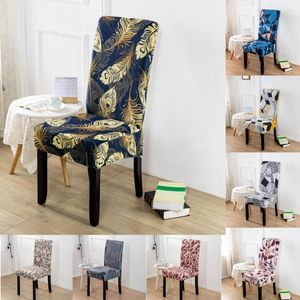 Housses de chaise bohémienne, en spandex, pour table et chaises, décoration de maison, de mariage, de noël