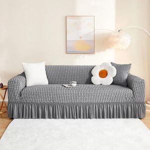 Couvercles de chaise Bubble Tissu canapé Hlebouvers Stretch pour le salon Couch Elastic Couch 1/2/3 / 4 places