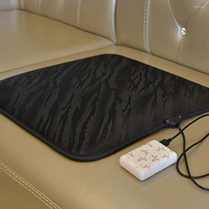 Housses de chaise coussin chauffant de voiture universel 5V USB siège chauffant siège chauffant hiver plus chaud coussin antidérapant