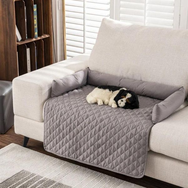 Housses de chaise en tissu imperméable, matelas de lit pour chien, ami à fourrure, sec et confortable, résistant à l'eau, large pour animaux de compagnie