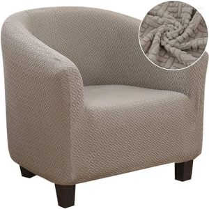 Housses de chaise housses de Club housse de fauteuil extensible une pièce protecteur de meubles de canapé antidérapant pour bras de salon