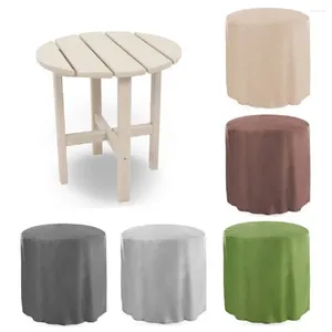 Couvre-chaise Couvre-basse couvre à poussière Balcon de jardin Petites meubles d'extérieur imperméables