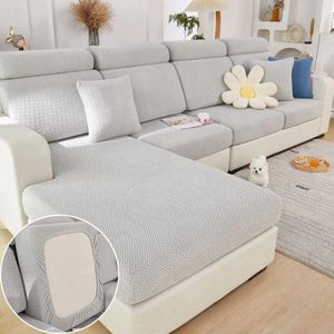 Couvre-chaise Couch du canapé sectionnel pour chaise en forme de L Stretch 4 coussin canapé de coussin grand 3 forme