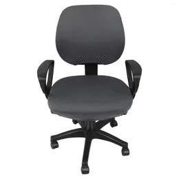 Housses de chaise Cover Office Slipcoversrotating Desk Slipcover Chairs Universalstretch Backrest