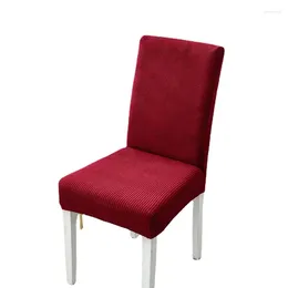 Les couvertures de chaise couvrent un minimalisme moderne élastique une pièce anti-fouling applicable El Restaurant Ding Room