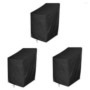 Cubiertas de silla Cubierta portátil impermeable moda a prueba de polvo exterior patio parque accesorios con bolsa de almacenamiento tipo 3