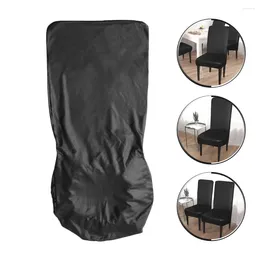 Stoelhoezen Cover waterdichte stoel stretch dineren huistafel decor pu protective wrap rugleunstoelen stoelen