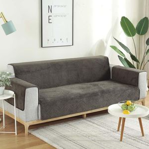 Housses de chaise Cozy 1/2/3 Seats Divan Bench Sofa Cover Réversible Imperméable Pets Settee MattressChair