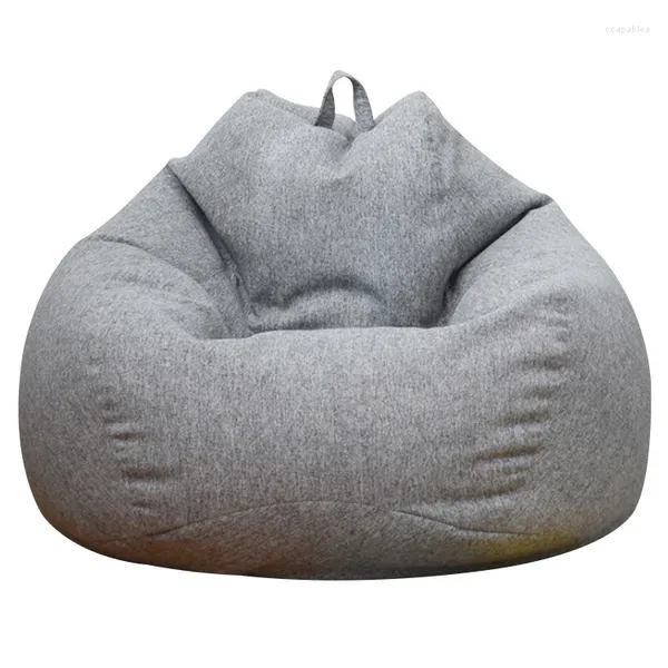 Housses de chaise personnalisées de grande taille, remplissage d'objets d'extérieur, pouf de stockage, housse de canapé