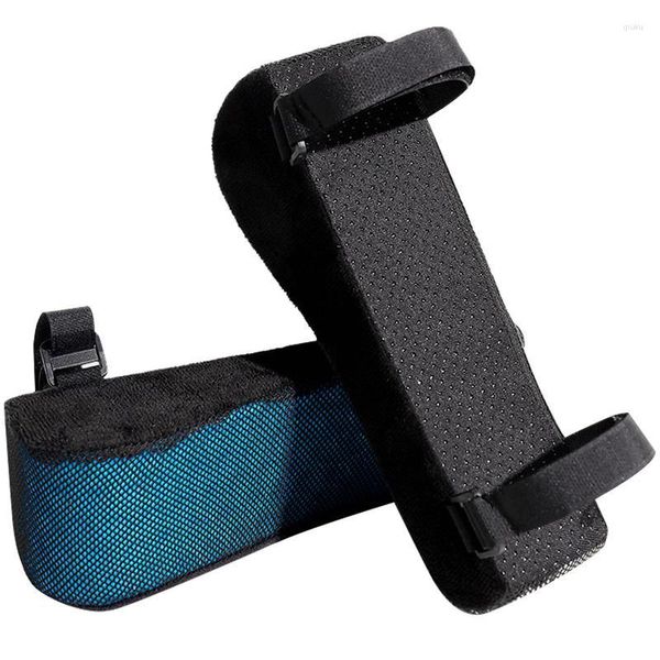 Cubiertas de silla Almohadillas de brazo de escritorio Cubierta de reposabrazos de oficina 2 piezas Almohada de descanso para juegos Cojín de soporte de codo para computadora