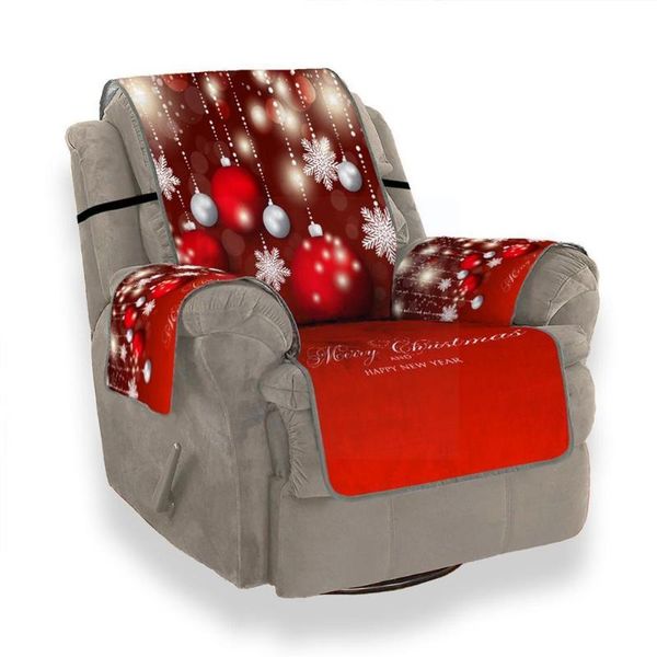 Housses de chaise avec impression numérique, tapis de canapé, anti-poussière, décoration de salle de fête, canapé de noël, protection de vie, Y7W2Chair