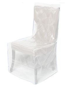 Stoelhoezen Dineren Plastic Universal Clear Stoelen Beschermers Transparante PVC Beschermende dekking voor restaurants en slaapkamersmatten