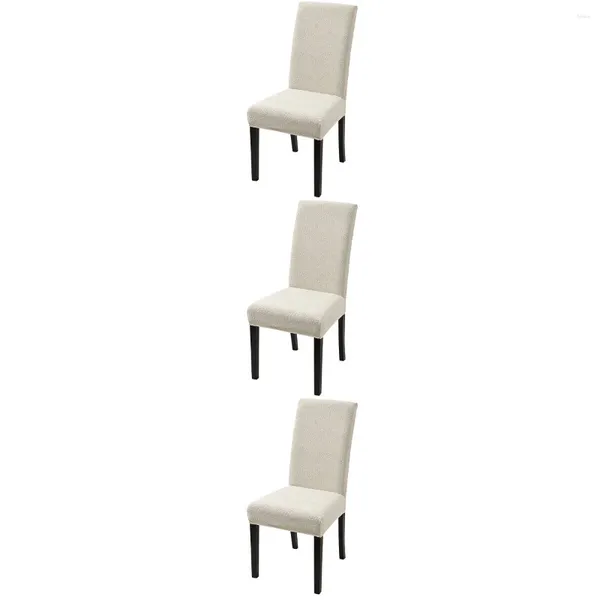 Chaise couverte table à manger dortoir chaises de restaurants à housse