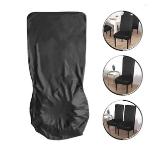 Stoelbedekkingen Dinertafel Decoraties Cover Dining Seat Pad Protective Stool waterdichte accessoire PU Fabric