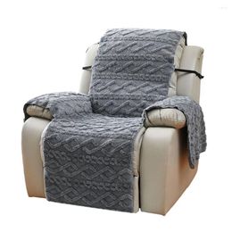 Fundas para sillas Funda de sofá de terciopelo jacquard de doble cara, ideal para sillones reclinables y sillones de masaje, realza la belleza de sus muebles
