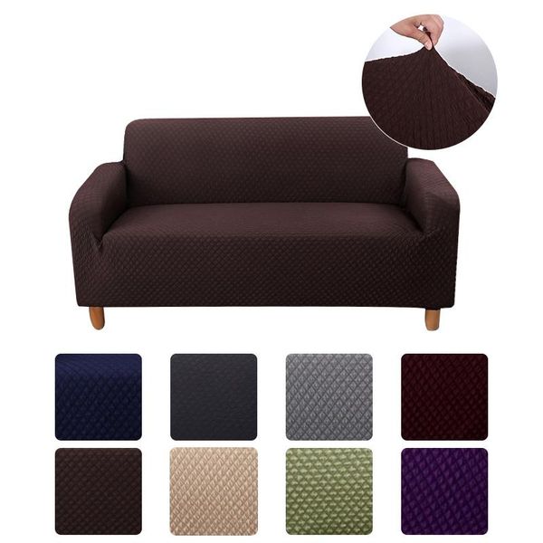 Housses de chaise élastiques de haute qualité housse de canapé extensible salon moderne pour et fauteuil L forme 1/2/3/4 sectionnel CoverChair