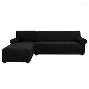 Stoelbedekkingen elastische geruite verdikte bank deksel eenvoudige moderne chaise longue all-inclusive full-dekking beschermend