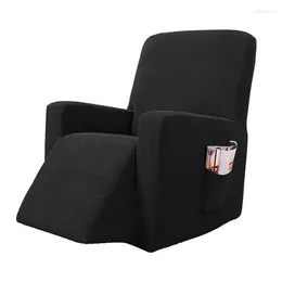 Capas de cadeira Elastic Recliner Capa Stretch Braço Protetor de Móveis All-Inclusive Impermeável Fleece Sofá Slipcovers