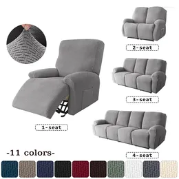 Housses de chaise élastiques pour canapé inclinable, protection en Jacquard, pour garçon paresseux, fauteuil de relaxation, canapé extensible pour salon