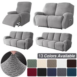 Housses de chaise Housse de canapé inclinable élastique Housse de protection en jacquard Protecteur Lazy Boy Relax Fauteuil Canapé extensible pour salon 231115